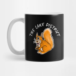 The Lake District Red Squirrel Cumbria Mug